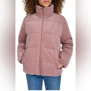 Levi’s Zoe Corduroy Bubble Puffer Jacket